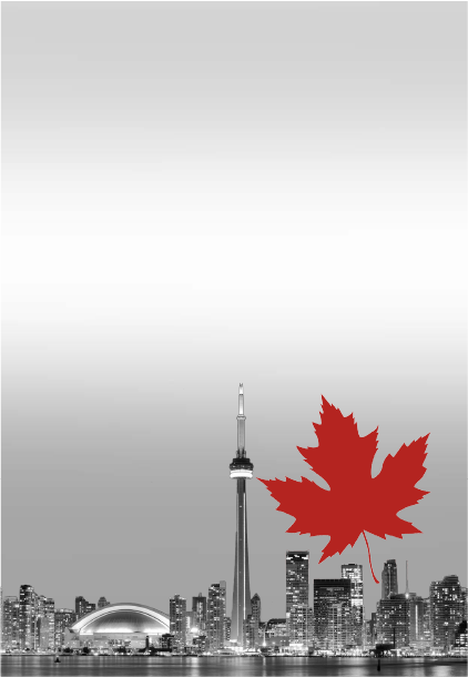 Lakeside view of downtown Toronto